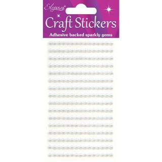 Eleganza Craft Stickers 4mm x 240 Pearls Ivory No.61 - 025629