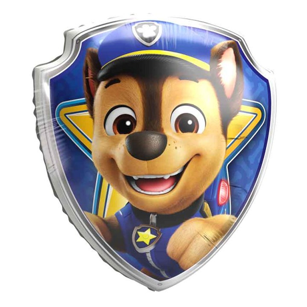 CHASE PAW PATROL SUPERSIZED SHAPED FOIL BALLOON - 97180