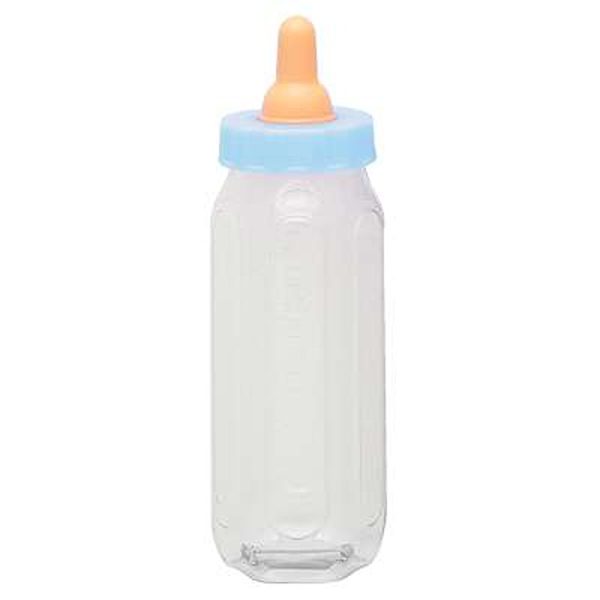 11" BLUE BABY BOTTLE BANK - 95956