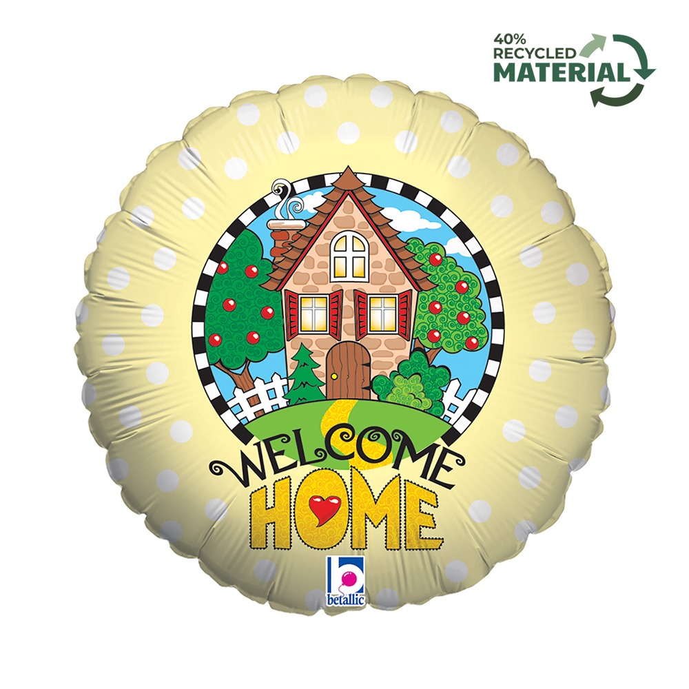 Grabo - Welcome Home Yellow - 18" Round - 16825-P*