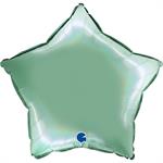 Grabo 18"Rainbow Holographic Platinum Star Flat* - Image 4