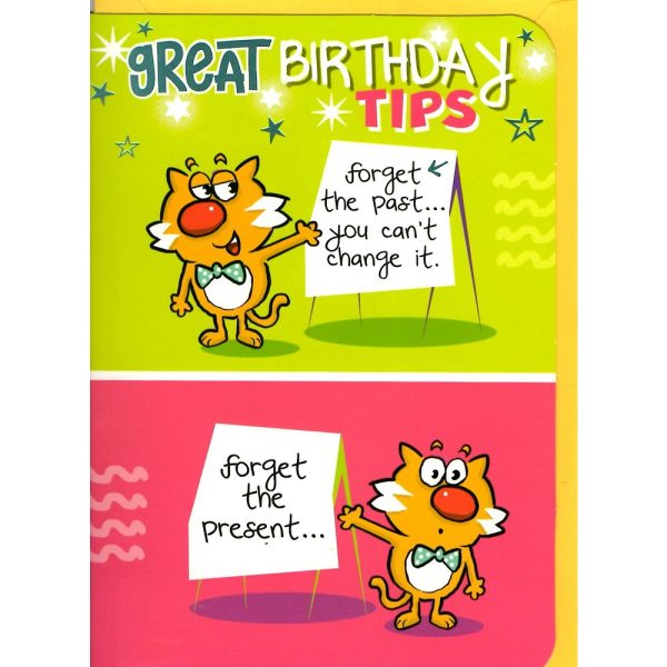 Open Birthday Humor - Code 50 - 6pk - OTB17879 - Out Of The Blue*