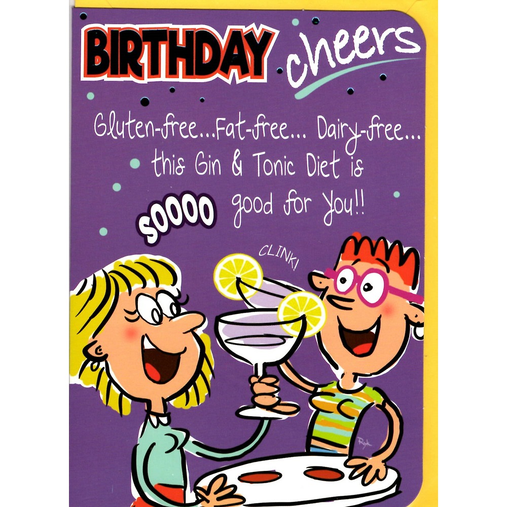 Open Birthday Humor - Code 50 - 6pk - OTB17895 - Out Of The Blue*