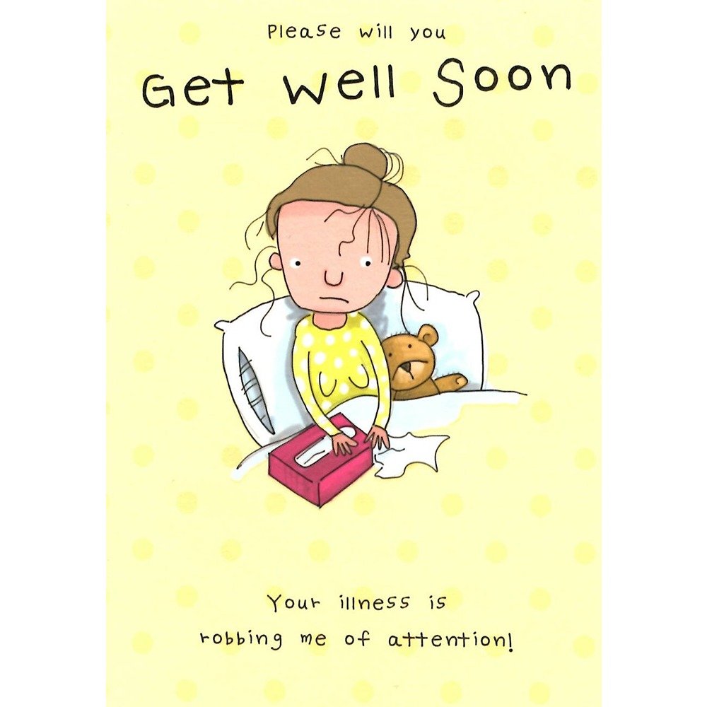 Get Well Soon – Code 50 – 6pk – CR144– Jelly n Bean *