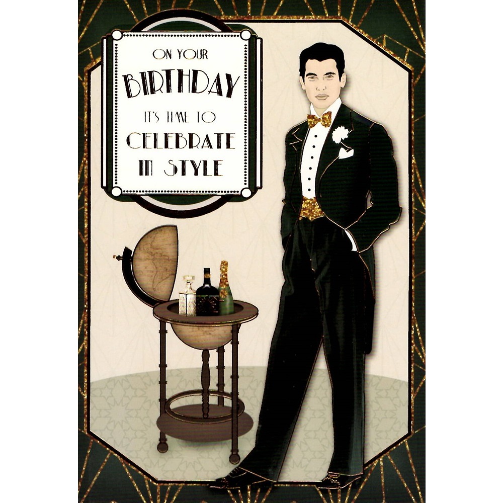 Xpress Yourself - Bday All That Jazz Male - C50 - 12pk - 2D - FB043A2