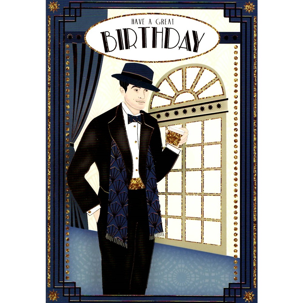 Xpress Yourself - Bday All That Jazz Male - C50 - 12pk - 2D - FB043A5