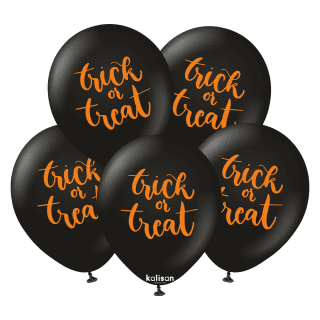 Kalisan Halloween Trick or Treat Black - 21253243*