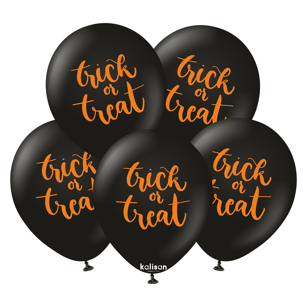 Kalisan Halloween Trick or Treat Black - 21253243*