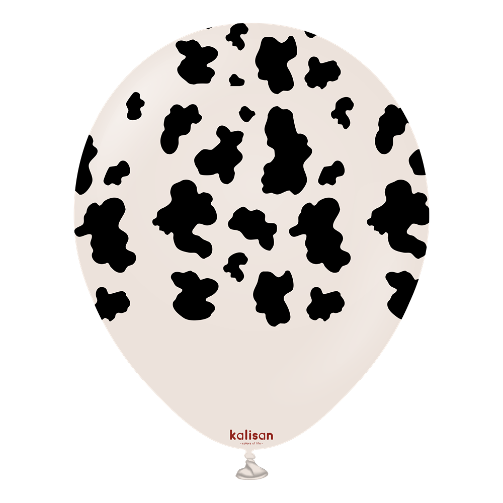 Kalisan 12'' Safari Cow - White Sand - 25ct - 212555353