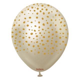 Safari Cheetah - Mirror White Gold(Print Color: Gold) - 25CT