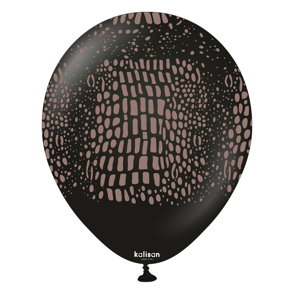 Kalisan 12" Safari Crocodile - Black (Dark Brown) - 25CT - 21257903