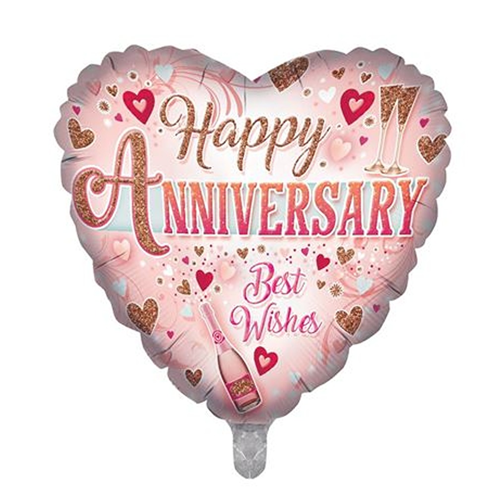 Sensations - Wedding Anniversary Trad - 18" - BL-GBHT18/89