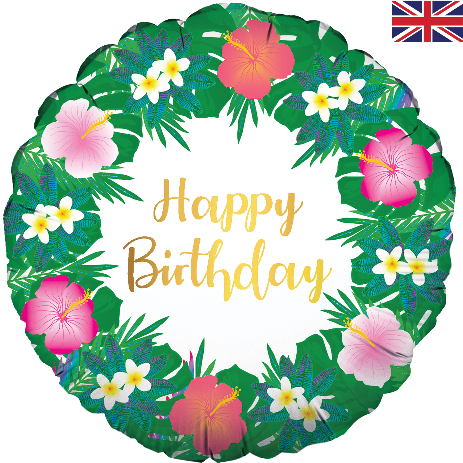 Oaktree 18inch Hawaiian Happy Birthday - 229837