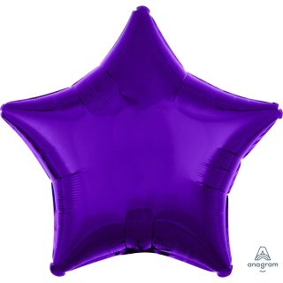 Purple Metallic Star Standard S15 Flat A - 3059702*