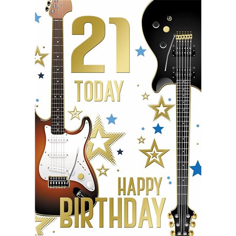 X.Yourself - 21 Male Guitar - C50 - 12pk - 2 Designs - SL50026B/03*