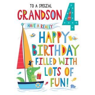 Regal - Age 4 Grandson Fishing - Code 75 - 6pk - C80576*