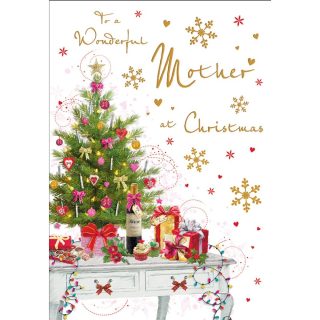 XMAS MOTHER MINI TREE - C85316*