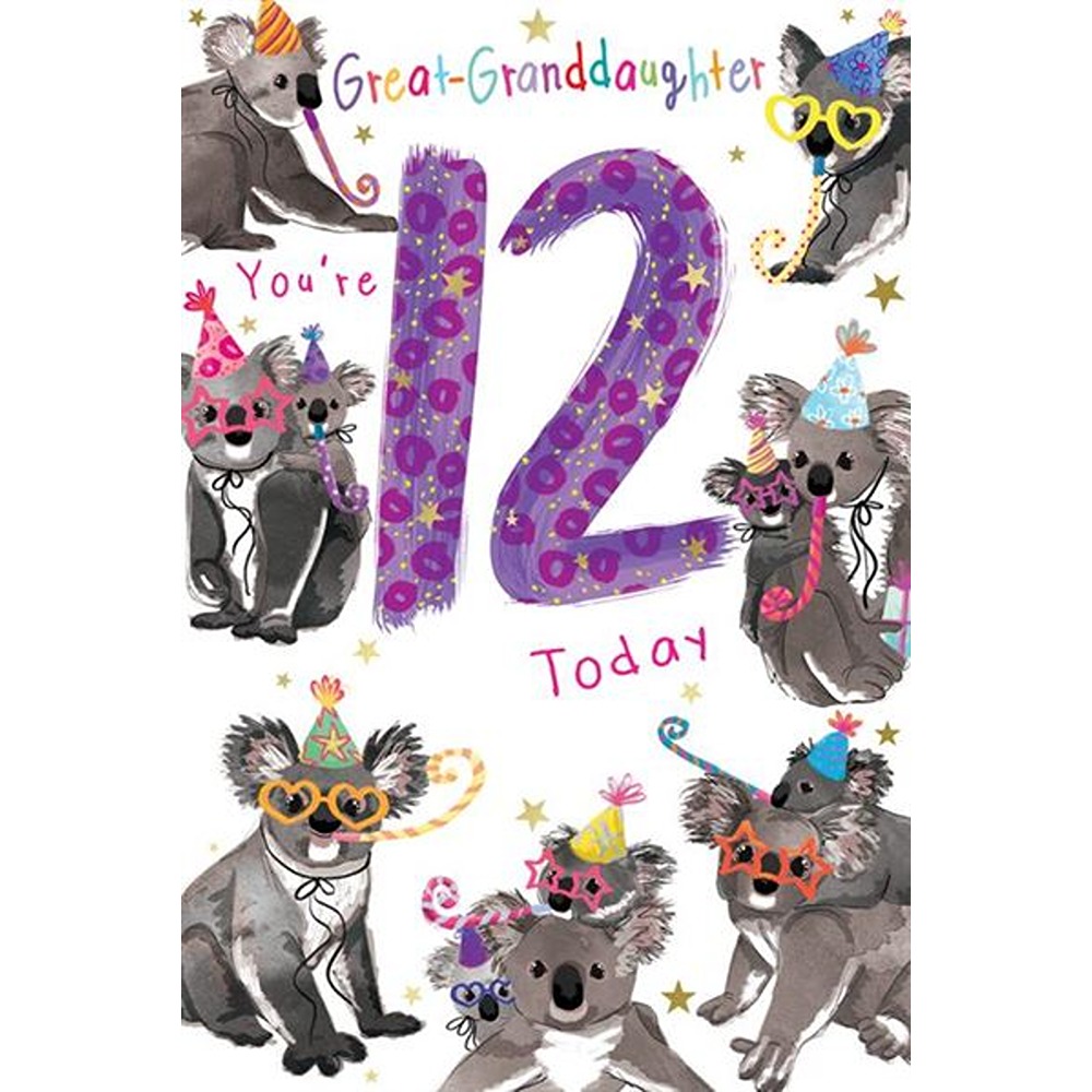 Kingfisher - 12 Great-G.daughter Koala - Code 75 - 6pk - FF123