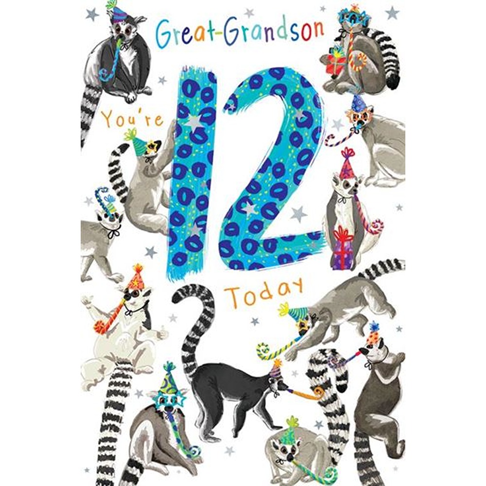 Kingfisher - Age 12 Great-Grandson - Code 75 - 6pk - FF124*