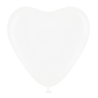 Heart 12" Transparent  - 25CT