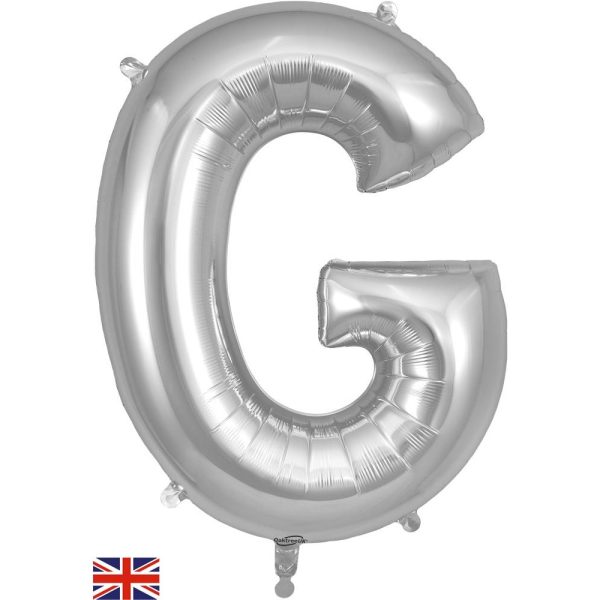 Oaktree 34" Letter G Silver - 604865
