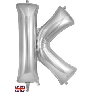 Oaktree 34" Letter K Silver - 604902