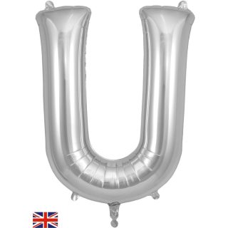 Oaktree 34" Letter U Silver - 605008