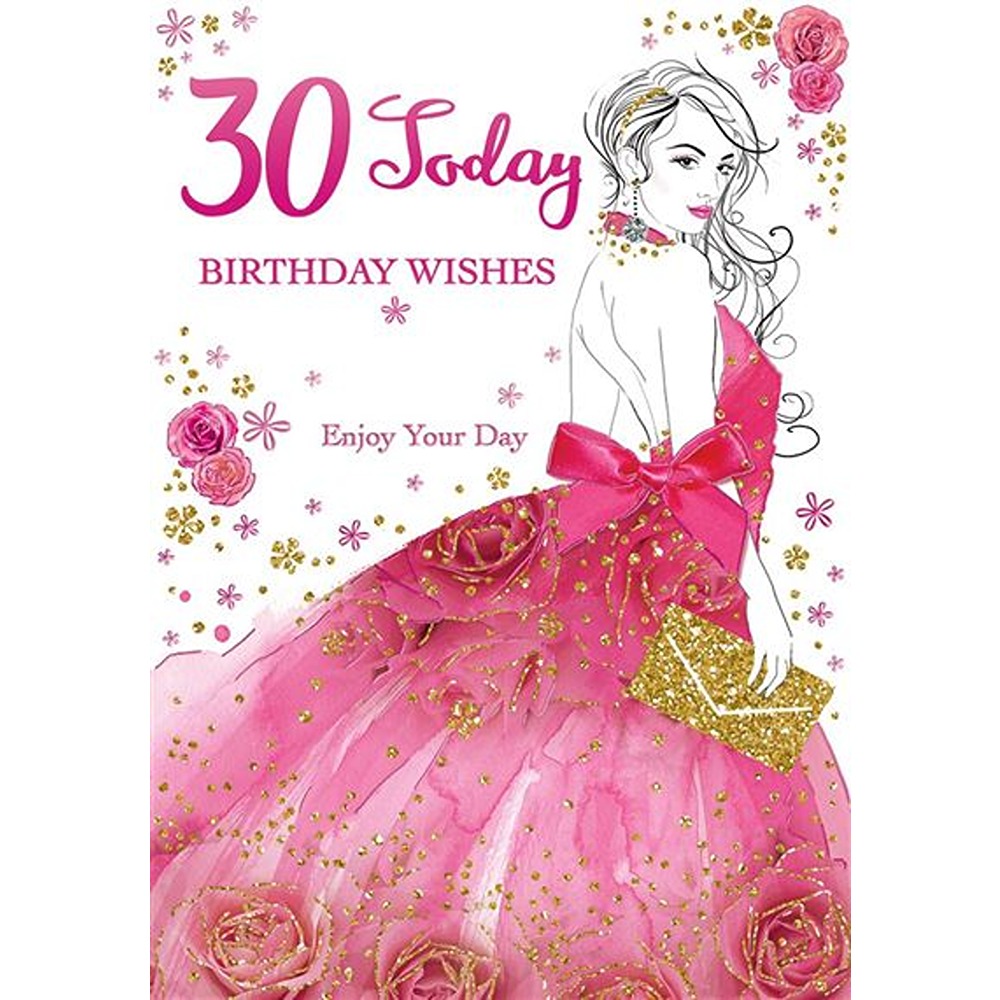 X.Yourself - 30 Fem Dress Glittery - Code 50 - 6pk - GL50003A/03