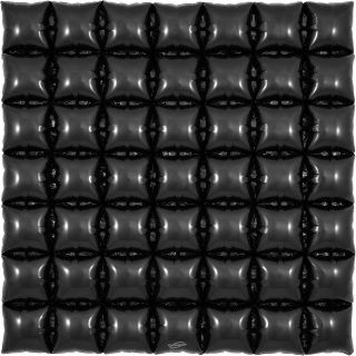 Oaktree 36inch Black 7x7 Waffle Packaged *