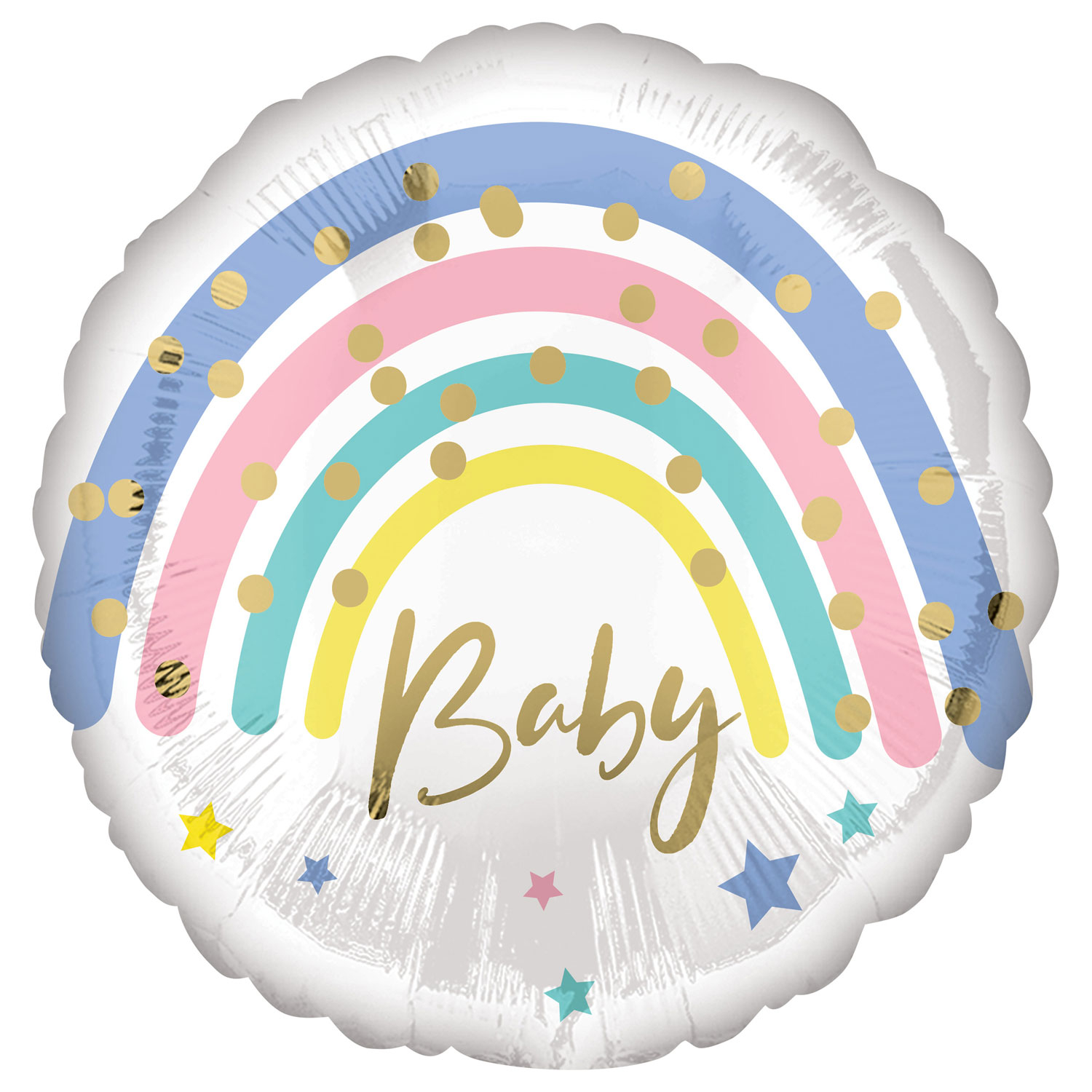 Anagram Pastel Rainbow Baby Standard HX Foil Balloons S40 *