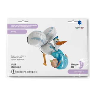 Grabo 5' Baby Boy Stork Maxiloon - 3D/4D Dimensionals*