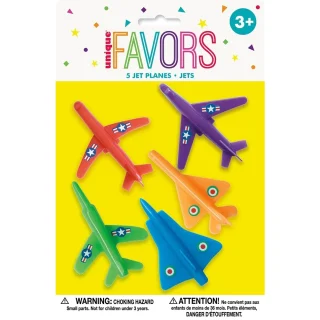 Jet Plane Favors, 5ct