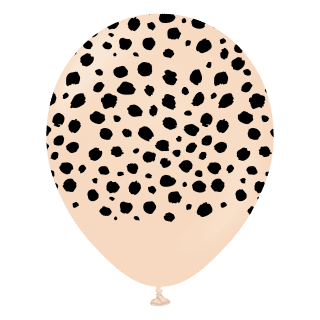 Safari Cheetah - BlushPrint Color: Black) - 25CT
