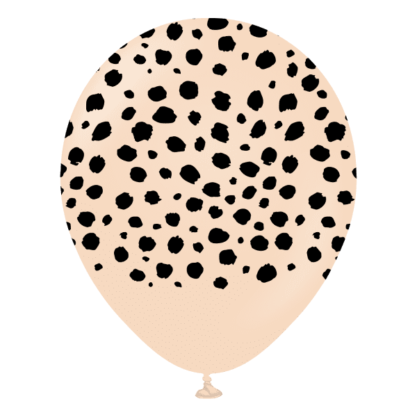 Safari Cheetah - BlushPrint Color: Black) - 25CT