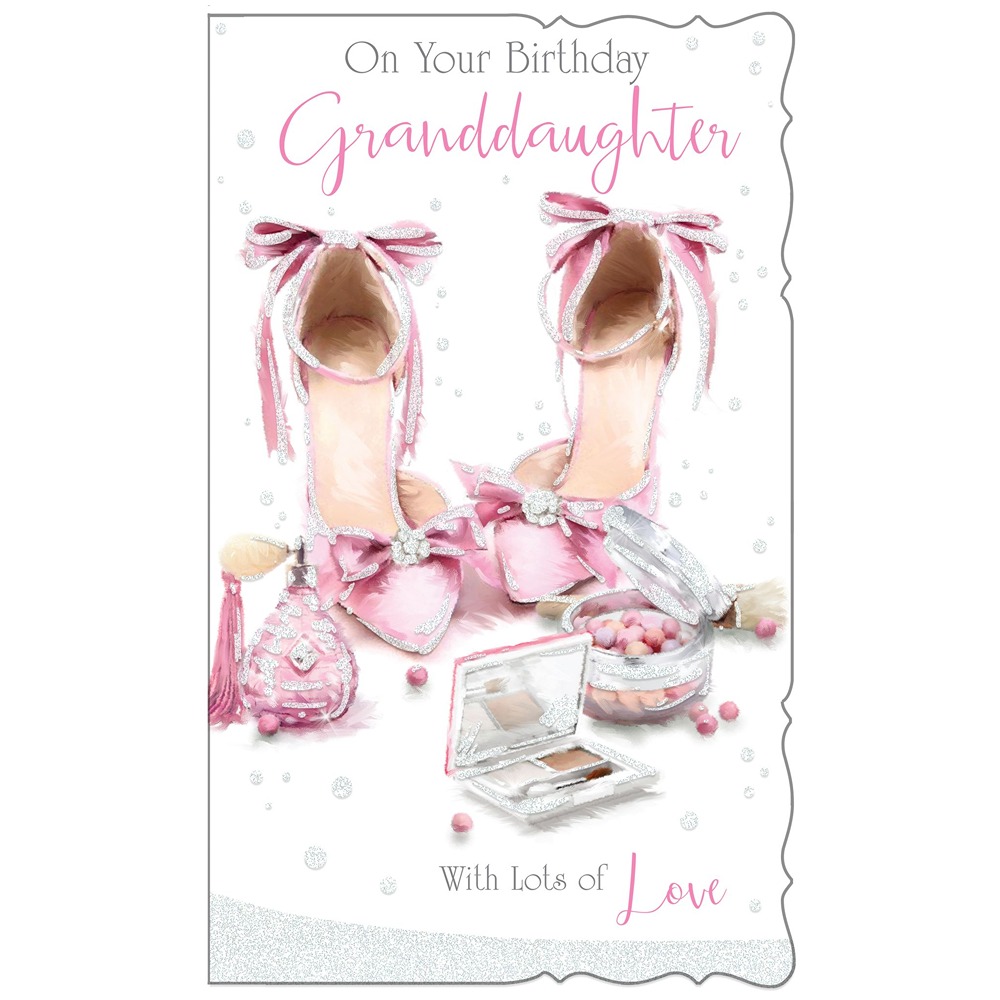OTB - Birthday Granddaughter Shoes - C72 - 6pk - OTB17225b*