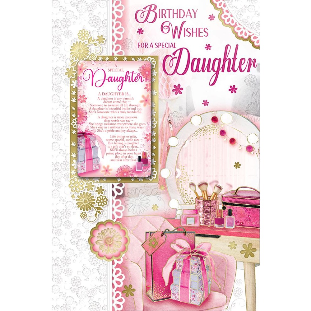 Sensations - Daughter Birthday Trad - 6pk - Code 75 - KT7506B-02*