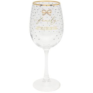 Lesser & Pavey - FAMILY LIFE WINE GLASS - LP49295