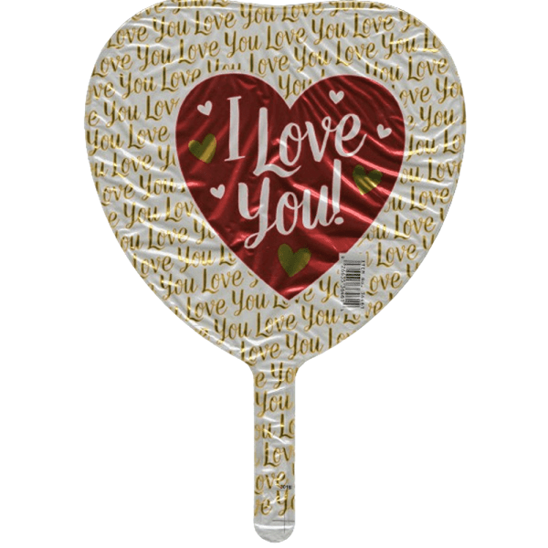 Anagram - Air Filled I Love You Balloon - 9" - 36461*