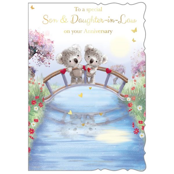 Out Of The Blue - Son & DIL Anniversary - Cute Wedding - C50 - PR147