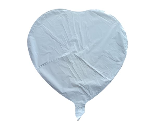 Heart-white-18" Unpackaged