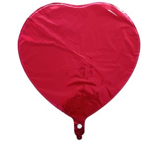 Heart-Red-18" Unpackaged