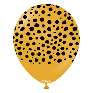 Safari Cheetah - Mustard(Print Color: Black) - 25CT
