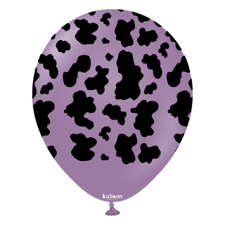 Safari Cow - Lavender(Print Color: Black) - 25CT