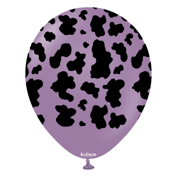 Safari Cow - Lavender(Print Color: Black) - 25CT
