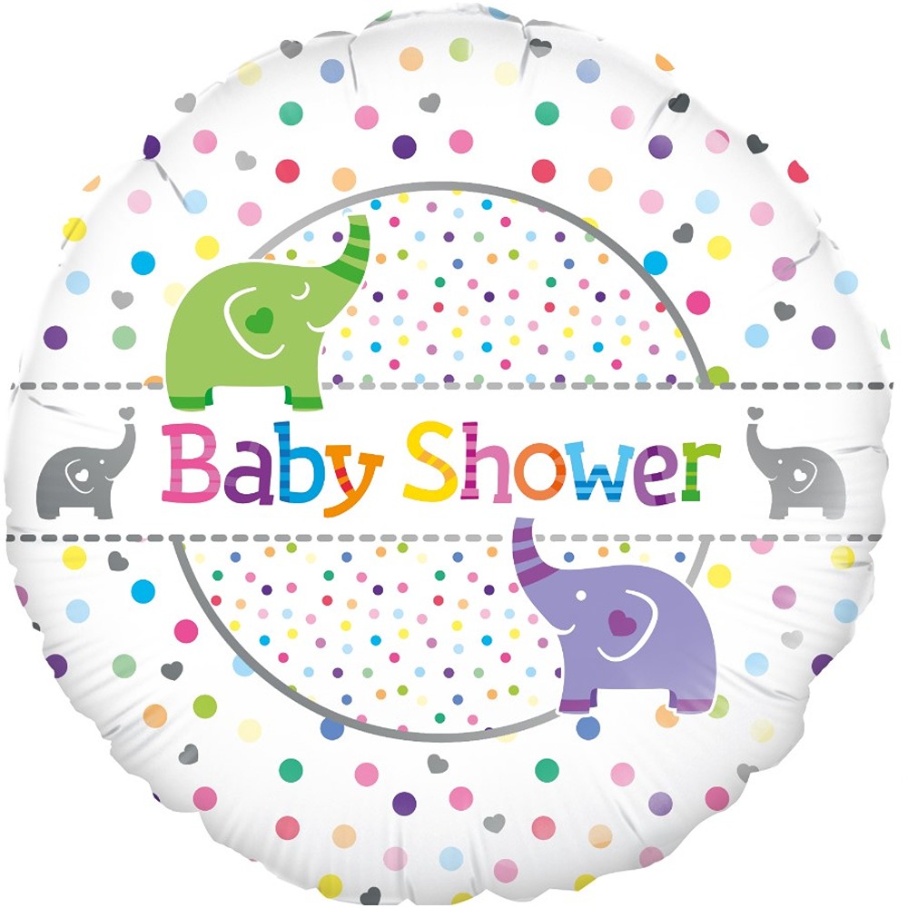 Oaktree - Baby Shower Elephants - 18" - 228168 *