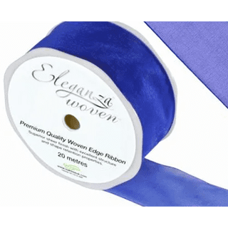 38mm Woven Ribbon Royal Blue No.18 - 451412