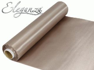 Eleganza Satin Fabric 29cm x 20m Vintage Champagne No.78