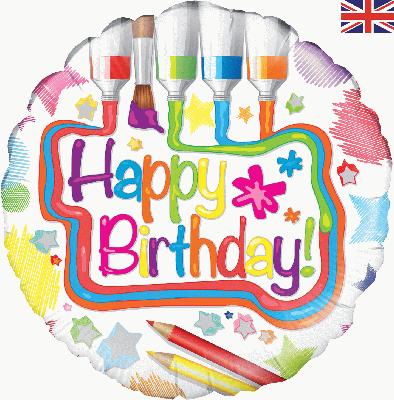 Oaktree 18" Art Birthday