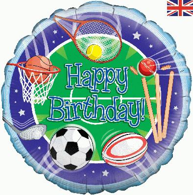 Oaktree 18" Sports Birthday