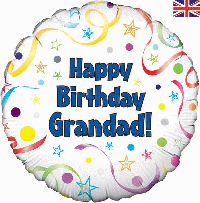 Oaktree 18" Happy Birthday Grandad